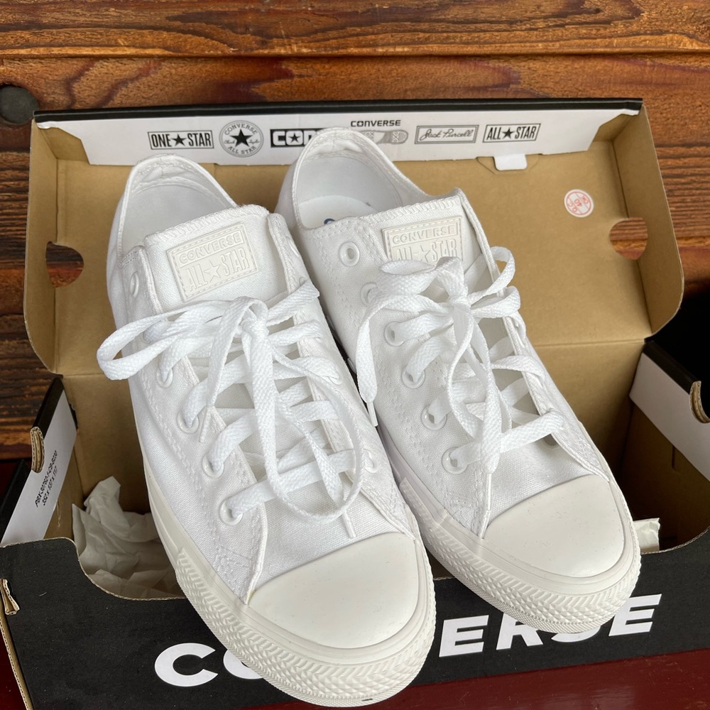 Converse White All Star Sneakers